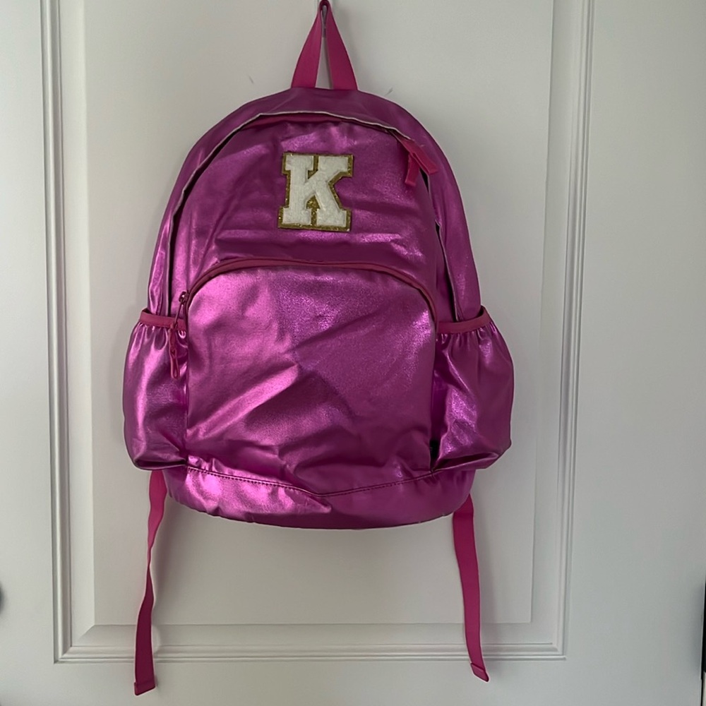 Gap x Barbie metallic pink backpack